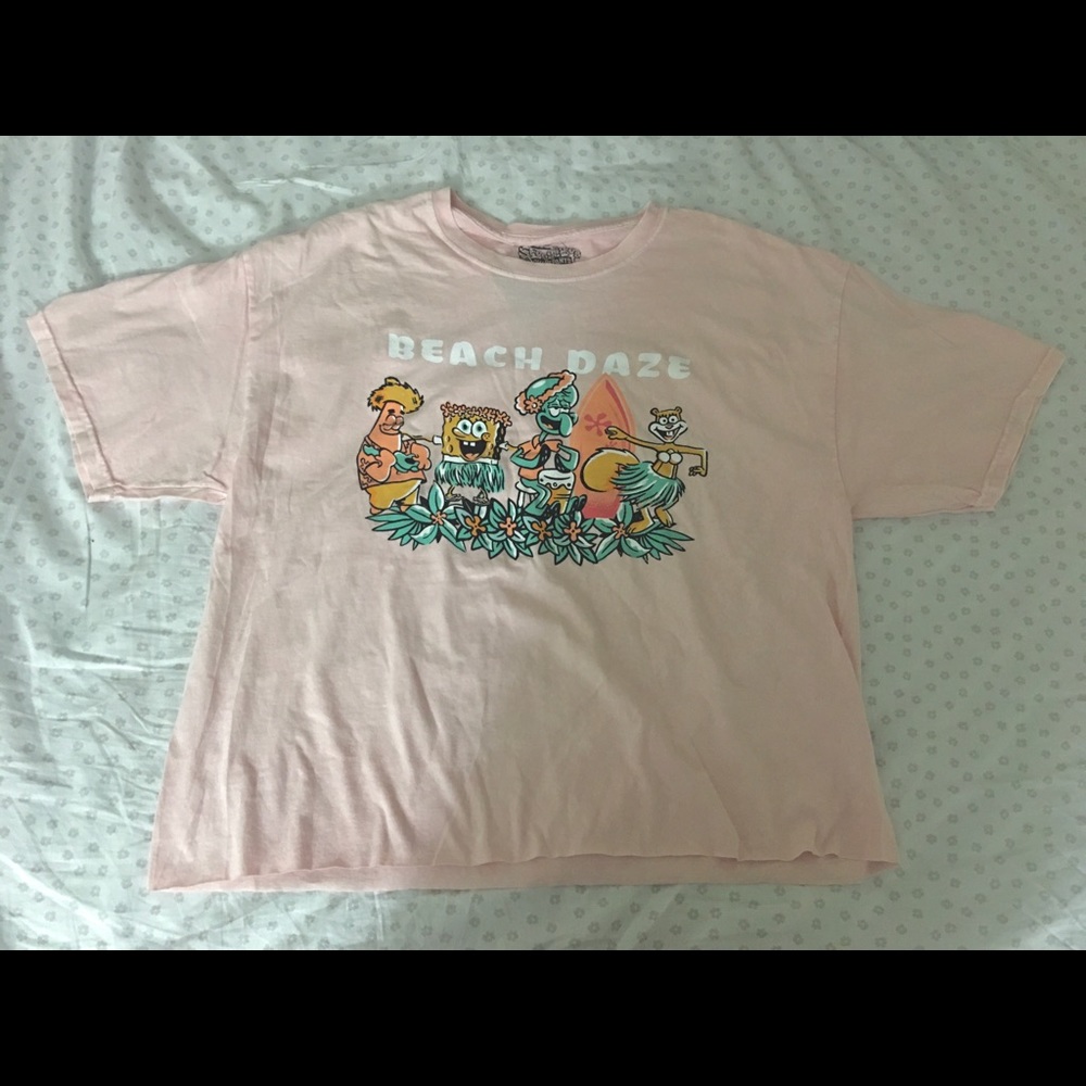 Spongebob women's crop top